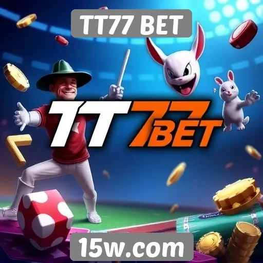 Variedade de jogos disponíveis no TT77 BET